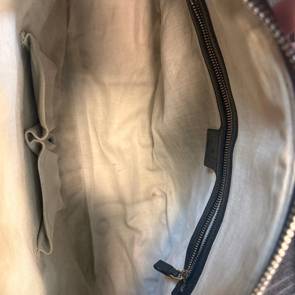 Gucci Blue Diamante Medium Catherine Dome Handle two way Women's Bag with wallet - Picture 10 of 16